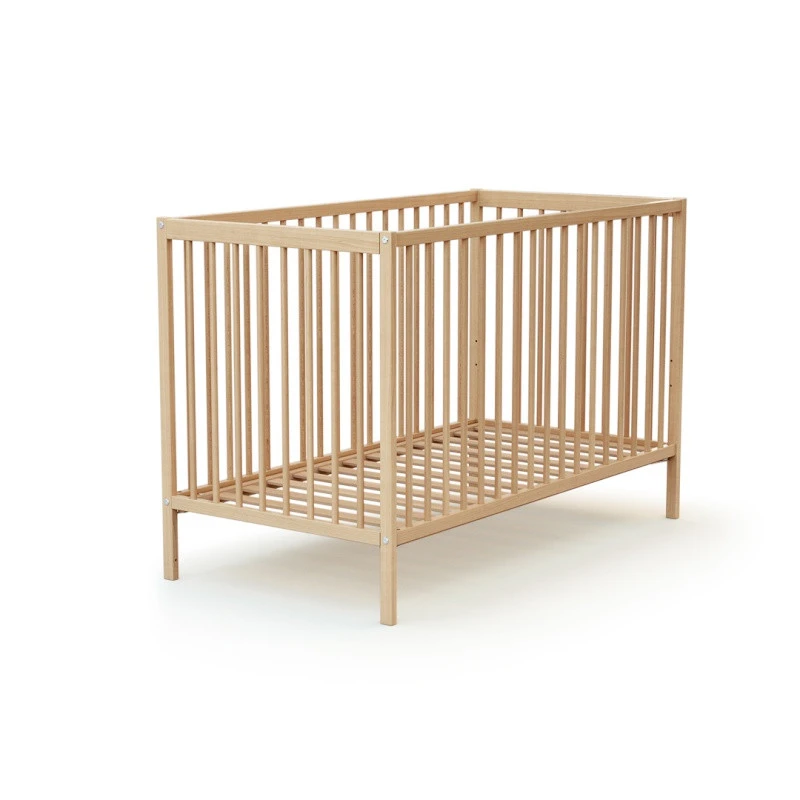 Lit Fixe 60x120 Essentiel AT4 Hêtre Verni 5 Lit Fixe 60x120 Essentiel AT4 Hêtre Verni – Image 3