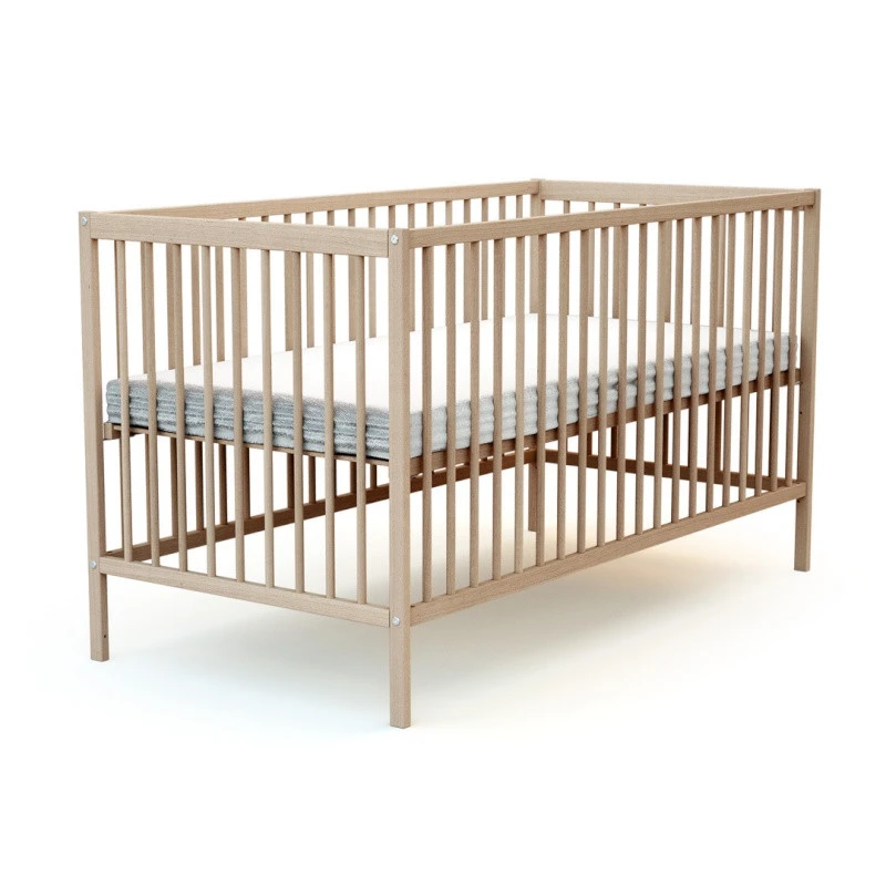 Lit Fixe 70x140 Essentiel AT4 Hêtre Brut 5 Lit Fixe 70x140 Essentiel AT4 Hêtre Brut – Image 3