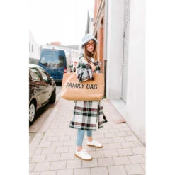 Sac à Langer Family Bag CHILDHOME Teddy Beige -MADE4BABY BOUTIQUE family bag teddy beige 7
