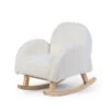 Fauteuil Ă Bascule Pour Enfant CHILDHOME Teddy Blanc 1 Fauteuil Ă Bascule Pour Enfant CHILDHOME Teddy Blanc -MADE4BABY BOUTIQUE fauteuil a bascule pour enfant childhome teddy blanc
