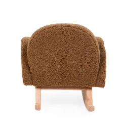 Fauteuil à Bascule Pour Enfant CHILDHOME Teddy Brun -MADE4BABY BOUTIQUE fauteuil a bascule pour enfant childhome teddy brun 2