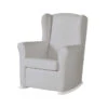 Fauteuil à Bascule Nanny MICUNA Similicuir Gris -MADE4BABY BOUTIQUE fauteuil bascule nanny