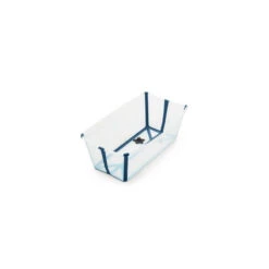 Baignoire FlexiBath STOKKE Transparent Bleu