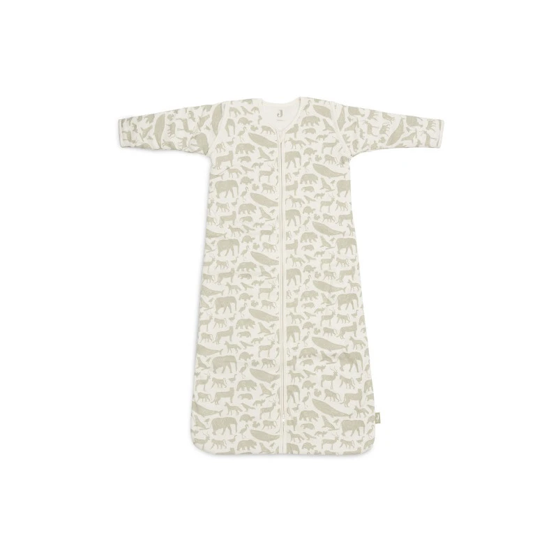 Gigoteuse à Manches Amovibles 70 Cm JOLLEIN Animals Olive Green 3 Gigoteuse à Manches Amovibles 70 Cm JOLLEIN Animals Olive Green