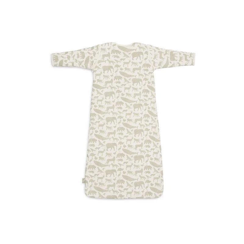 Gigoteuse à Manches Amovibles 70 Cm JOLLEIN Animals Olive Green 4 Gigoteuse à Manches Amovibles 70 Cm JOLLEIN Animals Olive Green – Image 2