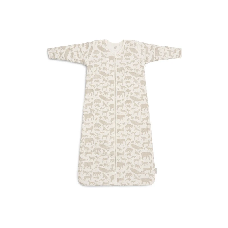 Gigoteuse à Manches Amovibles 90 Cm JOLLEIN Animals Nougat 3 Gigoteuse à Manches Amovibles 90 Cm JOLLEIN Animals Nougat