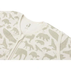Gigoteuse à Manches Amovibles 90 Cm JOLLEIN Animals Olive Green -MADE4BABY BOUTIQUE gigoteuse a manches amovibles 90 cm jollein animals olive green 1 3