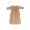 Gigoteuse à Manches Amovible 90cm JOLLEIN Velvet Biscuit -MADE4BABY BOUTIQUE gigoteuse manches amovible 90cm jollein reference 2022 velvet biscuit