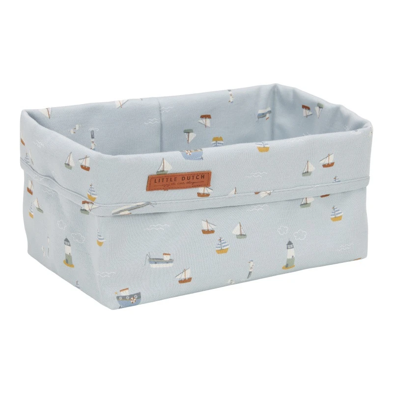 Grand Panier De Commode LITTLE DUTCH Sailors Bay Bleu 3 Grand Panier De Commode LITTLE DUTCH Sailors Bay Bleu