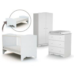 Chambre Complète Avec Lit 70x140 AT4 Marelle