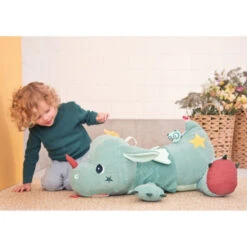 Grande Peluche Range-secrets Joe Le Dragon LES LILLIPUTIENS -MADE4BABY BOUTIQUE grande peluche range secrets joe le dragon les lilliputiens 10
