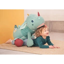 Grande Peluche Range-secrets Joe Le Dragon LES LILLIPUTIENS -MADE4BABY BOUTIQUE grande peluche range secrets joe le dragon les lilliputiens 16