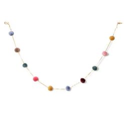 Guirlande De Pompons 300cm PICCA LOULOU -MADE4BABY BOUTIQUE guirlande pompons avec sac 300 cm 2