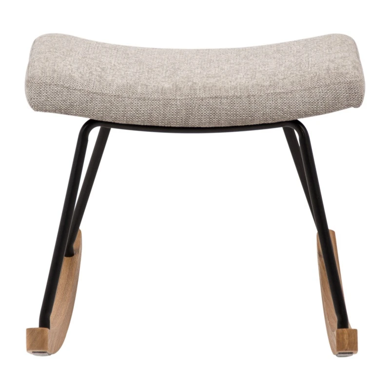 Tabouret Pour Rocking Chair De Luxe QUAX Gris Sable 4 Tabouret Pour Rocking Chair De Luxe QUAX Gris Sable – Image 2
