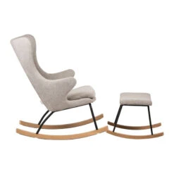 Tabouret Pour Rocking Chair De Luxe QUAX Gris Sable 11 Tabouret Pour Rocking Chair De Luxe QUAX Gris Sable -MADE4BABY BOUTIQUE hocker for rocker de luxe 4