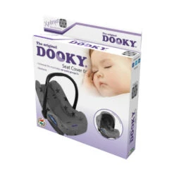 Housse De Gr0+ Seat Cover DOOKY Étoiles Grises -MADE4BABY BOUTIQUE housse de gr0 seat cover dooky etoiles grises 2
