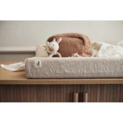 Housse De Matelas à Langer JOLLEIN Nougat Soft Waves -MADE4BABY BOUTIQUE housse de matelas a langer jollein nougat soft waves 6