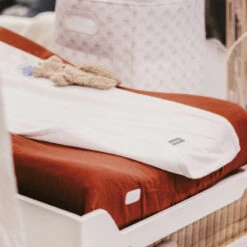 Housse De Sofalange En Mousseline + éponge BEABA Brique -MADE4BABY BOUTIQUE housse de sofalange en mousseline eponge beaba brique 2