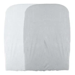 Lot De 2 Housses De Matelas à Langer 50x75 DOMIVA Blanc/perle