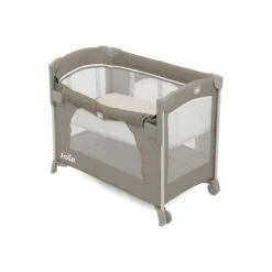Lit Pliant Kubbie V2 JOIE Foggy Grey -MADE4BABY BOUTIQUE kubbie sleeep 3