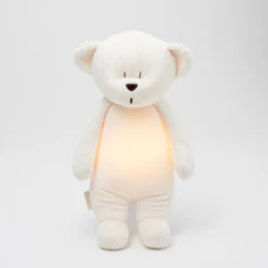 L'ours Douceur Avec Sons & Lumières MOONIE Crème