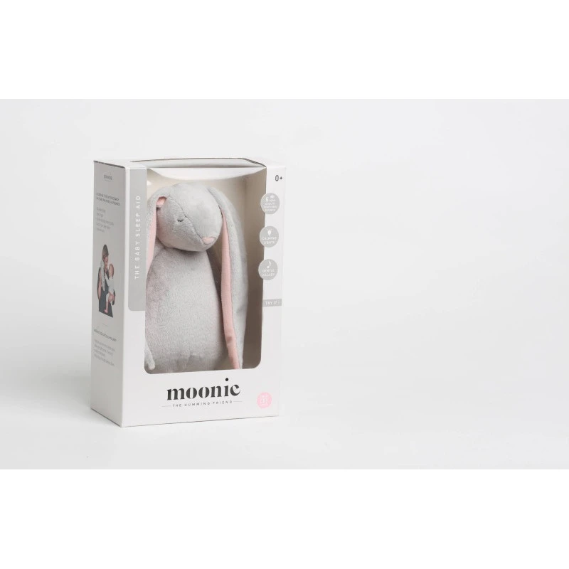 Lapin Magique Avec Sons & Lumières MOONIE Gris/bleu 7 Lapin Magique Avec Sons & Lumières MOONIE Gris/bleu – Image 5