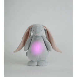 Lapin Magique Avec Sons & Lumières MOONIE Gris/rose -MADE4BABY BOUTIQUE lapin magique avec sons lumieres moonie grisrose 6