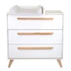 Commode + Plan à Langer IKID Lazio Blanc -MADE4BABY BOUTIQUE lazio blanc commode plan langer