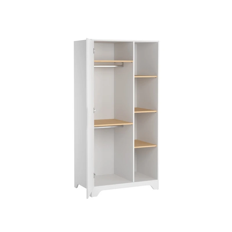 Armoire 1 Porte VOX Leaf Blanc/bois 4 Armoire 1 Porte VOX Leaf Blanc/bois – Image 2