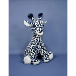 Lisi La Girafe MM "Terre Sauvage" HISTOIRE D'OURS Bleu -MADE4BABY BOUTIQUE lisi la girafe mm bleue 2