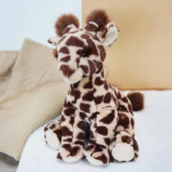 Lisi La Girafe PM "Terre Sauvage" HISTOIRE D'OURS Marron -MADE4BABY BOUTIQUE lisi la girafe pm naturelle 2