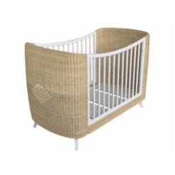 Lit 60x120 Coquillage THEO Neige