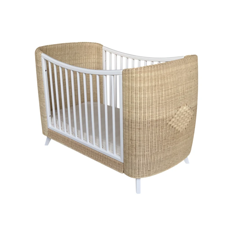 Lit 60x120 Coquillage THEO Neige 6 Lit 60x120 Coquillage THEO Neige – Image 4