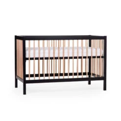 Lit 60x120 Cot97 CHILDHOME Noir/Naturel -MADE4BABY BOUTIQUE lit 60x120 cot97 childhome noirnaturel 3