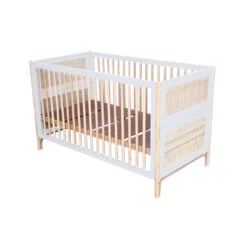 Lit 70x140 Canne/tressage Rotin Oceania THEO Neige -MADE4BABY BOUTIQUE lit 70x140 cannetressage rotin oceania theo neige 6
