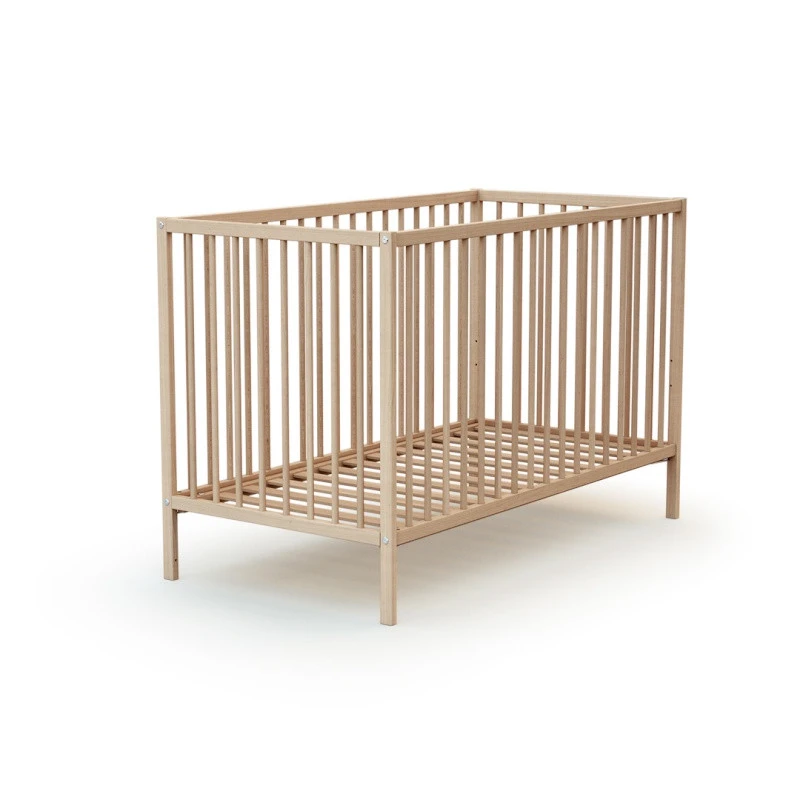 Lit Bebe 60x120 Webaby AT4 Hêtre Brut 3 Lit Bebe 60x120 Webaby AT4 Hêtre Brut