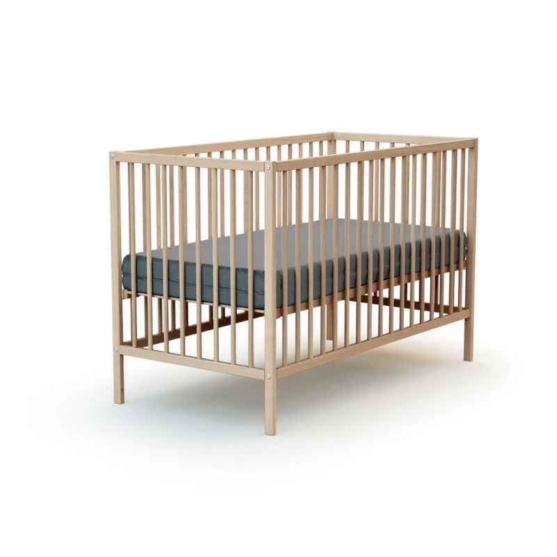 Lit Bebe 60x120 Webaby AT4 Hêtre Brut 5 Lit Bebe 60x120 Webaby AT4 Hêtre Brut – Image 3