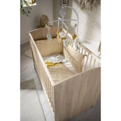 Lit Bébé 60x120 SAUTHON Access Chêne Doré 9 Lit Bébé 60x120 SAUTHON Access Chêne Doré -MADE4BABY BOUTIQUE lit bebe 60x120 sauthon access chene dore 2