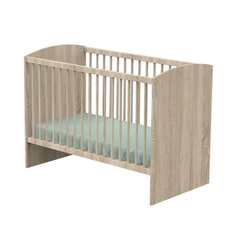 Lit Bébé 60x120 SAUTHON Access Chêne Doré 3 Lit Bébé 60x120 SAUTHON Access Chêne Doré