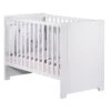 Lit Bébé 60x120 SAUTHON Loft Blanc -MADE4BABY BOUTIQUE lit bebe 60x120 sauthon loft blanc
