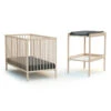 Lit Bébé Et Table à Langer AT4 Hêtre Brut -MADE4BABY BOUTIQUE lit bebe et table a langer