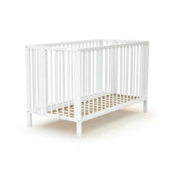 Lit Pliant à Roulettes 60x120 Confort AT4 Blanc -MADE4BABY BOUTIQUE lit bebe pliant 60x120 confort 2