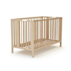 Lit Pliant à Roulettes 60x120 Confort AT4 Hetre Verni 7 Lit Pliant à Roulettes 60x120 Confort AT4 Hetre Verni -MADE4BABY BOUTIQUE lit bebe pliant 60x120 confort 5