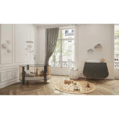 Lit Cocon SONGES ET RIGOLADES Gris Anthracite/bois -MADE4BABY BOUTIQUE lit cocon 3