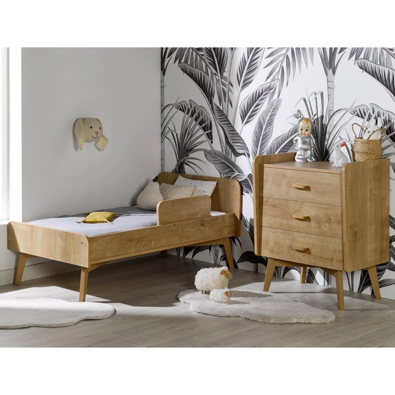 Lit Combi 70x140 + Commode PM + Plan à Langer PETITE HISTOIRE Caprice 4 Lit Combi 70x140 + Commode PM + Plan à Langer PETITE HISTOIRE Caprice – Image 2