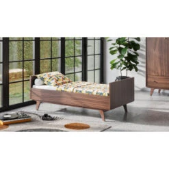 Lit évolutif 70 X 140 Cm Mid VOX Noix -MADE4BABY BOUTIQUE lit evolutif 70 x 140 cm mid vox noix 3