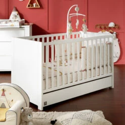 Lit Little Big Bed 70x140 SAUTHON Loft Blanc -MADE4BABY BOUTIQUE lit little big bed 70x140 sauthon loft blanc 2