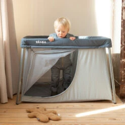 Lit Parapluie 3 En 1 Eazy Sleep BEABA Gris Mineral -MADE4BABY BOUTIQUE lit parapluie 3 en 1 beaba gris mineral 7