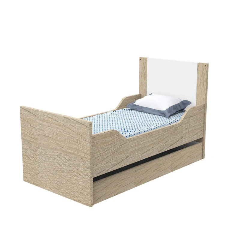 Little Big Bed 70x140 Antonin SAUTHON Bois/blanc 6 Little Big Bed 70x140 Antonin SAUTHON Bois/blanc – Image 4