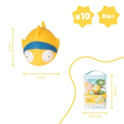 Lot De 10 Aspergeurs Splash Rigolos + Sac BADABULLE -MADE4BABY BOUTIQUE lot de 10 aspergeurs splash rigolos sac badabulle 5